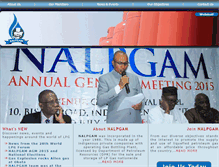Tablet Screenshot of nalpgam-ng.com